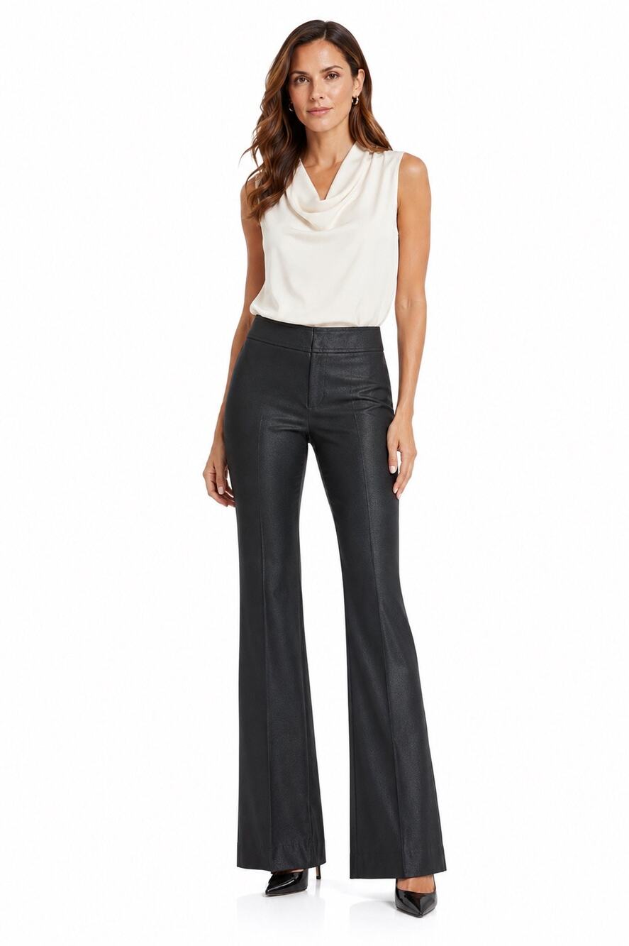 Karen Kane Women's Black Stretch Bootcut Dress Pants Size 4